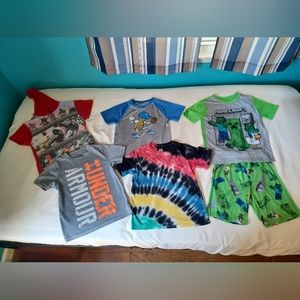 Boy's Size 7 Short-Sleeve Shirt Lot